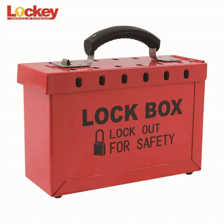Portable rouge groupe Lock Box fournisseurs ou fabricants Chine ...