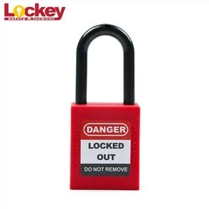 Cadenas de sécurité Loto Lockout Tagout en acier à longue manille